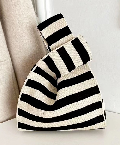 florist（フローリスト）の「おしゃれで使いやすい手提げスクエアニットエコバッグ（エコバッグ/サブバッグ・レディース・その他1/その他2/その他3/その他5/その他11/その他8/その他10/その他13/その他19/その他22/その他24/その他6/その他14/その他15/その他16/その他18/その他25/その他26/その他27/その他28/その他29/その他4/その他7/その他9/その他12/その他20/その他21/その他23/その他30/その他17・FREE）」の5枚目の写真