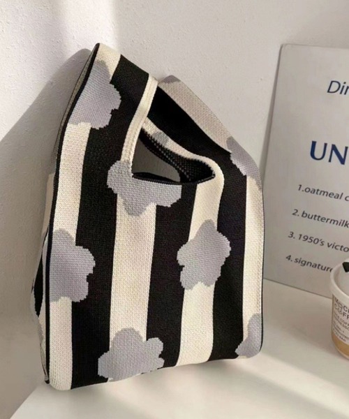 florist（フローリスト）の「おしゃれで使いやすい手提げスクエアニットエコバッグ（エコバッグ/サブバッグ・レディース・その他1/その他2/その他3/その他5/その他11/その他8/その他10/その他13/その他19/その他22/その他24/その他6/その他14/その他15/その他16/その他18/その他25/その他26/その他27/その他28/その他29/その他4/その他7/その他9/その他12/その他20/その他21/その他23/その他30/その他17・FREE）」の6枚目の写真