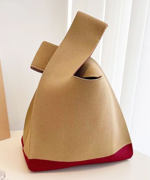 florist（フローリスト）の「おしゃれで使いやすい手提げスクエアニットエコバッグ（エコバッグ/サブバッグ・レディース・その他1/その他2/その他3/その他5/その他11/その他8/その他10/その他13/その他19/その他22/その他24/その他6/その他14/その他15/その他16/その他18/その他25/その他26/その他27/その他28/その他29/その他4/その他7/その他9/その他12/その他20/その他21/その他23/その他30/その他17・FREE）」の14枚目の写真