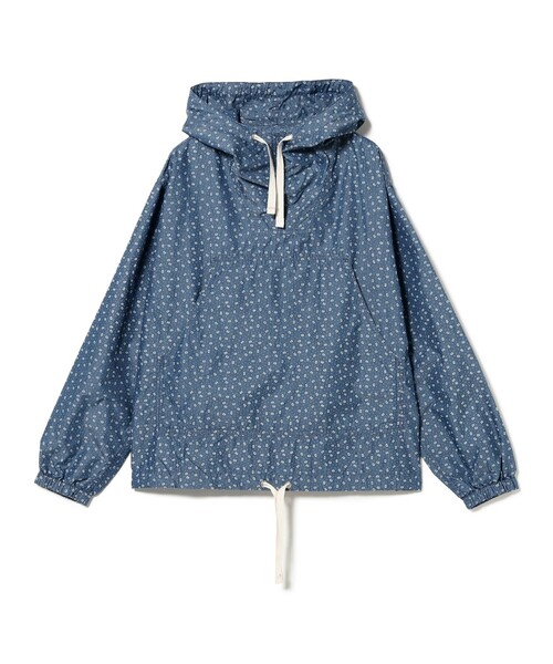 BEAMS PLUS（ビームスプラス）の「小紋プリント ミリタリー スモック インディゴ（ブルゾン・メンズ・インディゴブルー・M/S/L）」の13枚目の写真