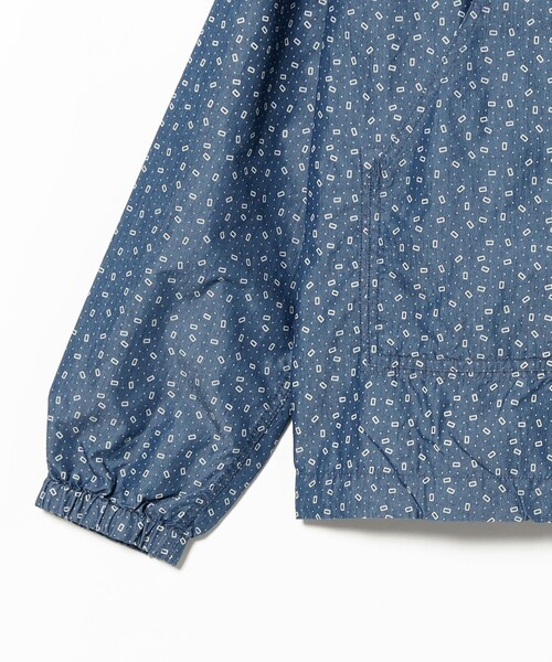 BEAMS PLUS（ビームスプラス）の「小紋プリント ミリタリー スモック インディゴ（ブルゾン・メンズ・インディゴブルー・M/S/L）」の15枚目の写真
