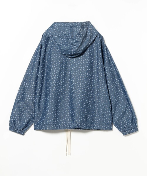 BEAMS PLUS（ビームスプラス）の「小紋プリント ミリタリー スモック インディゴ（ブルゾン・メンズ・インディゴブルー・M/S/L）」の16枚目の写真