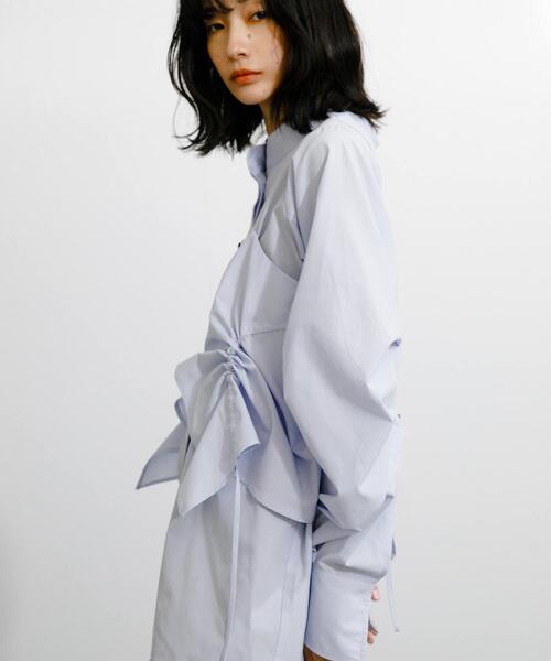 KBF（ケイビーエフ）の「ホックビスチェSETブラウス（シャツ/ブラウス・レディース・グリーン系その他/アイボリー/ライトブルー・ONE）」の16枚目の写真