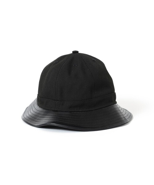 ハット NEW ERA L NYLON 5FM0256 別注】NEW ERA / SYNTHETIC LEATHER EXPLORER HAT（ハット