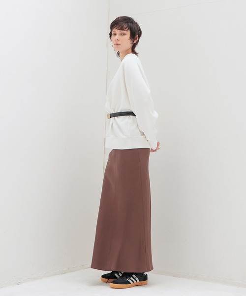 DRESSLAVE（ドレスレイブ）の「Sugar Rose / zip 2way sweat pull(ジップ2wayスウェットプルオーバー)（スウェット・レディース・ホワイト/グレー・38）」の9枚目の写真