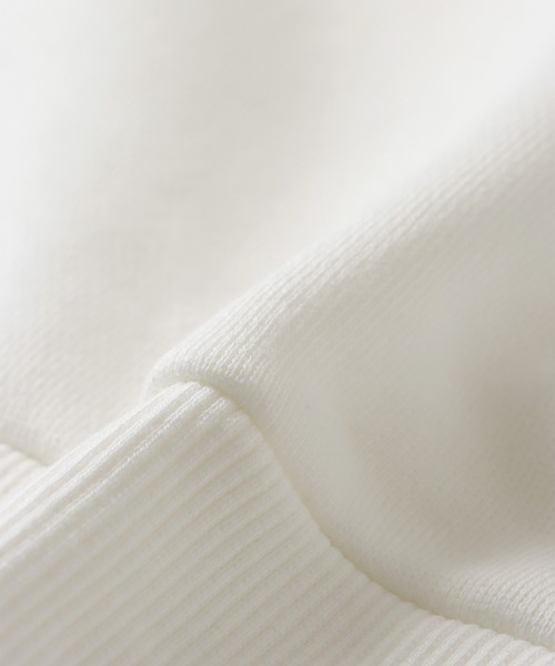 DRESSLAVE（ドレスレイブ）の「Sugar Rose / zip 2way sweat pull(ジップ2wayスウェットプルオーバー)（スウェット・レディース・ホワイト/グレー・38）」の16枚目の写真