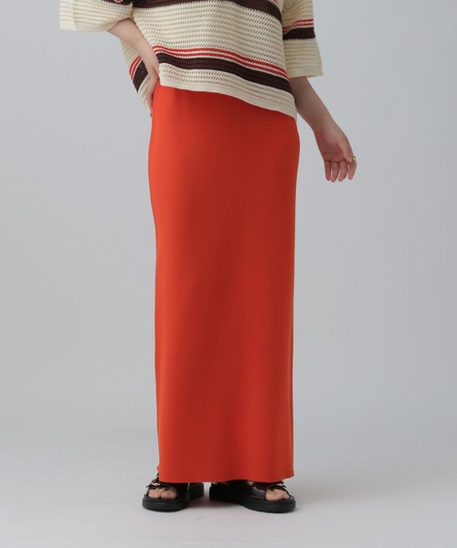 セール】14ゲージニットナロースカート 242468（スカート