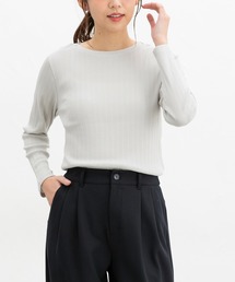 ボートネックTシャツ