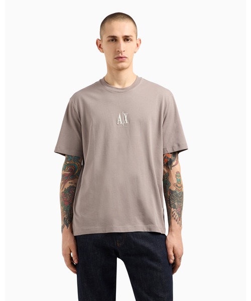 A|X アルマーニ エクスチェンジ】ICON 半袖クルーネックTシャツ