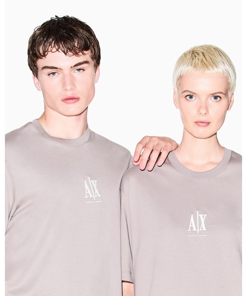 A|X アルマーニ エクスチェンジ】ICON 半袖クルーネックTシャツ