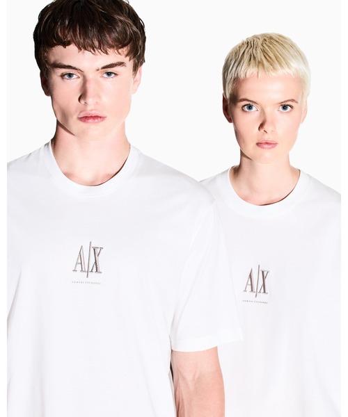 A|X アルマーニ エクスチェンジ】ICON 半袖クルーネックTシャツ