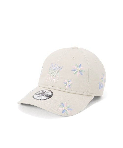 ニューエラキッズ キャップ FLOWEREMBROIDERY 花柄（キャップ）｜NEW