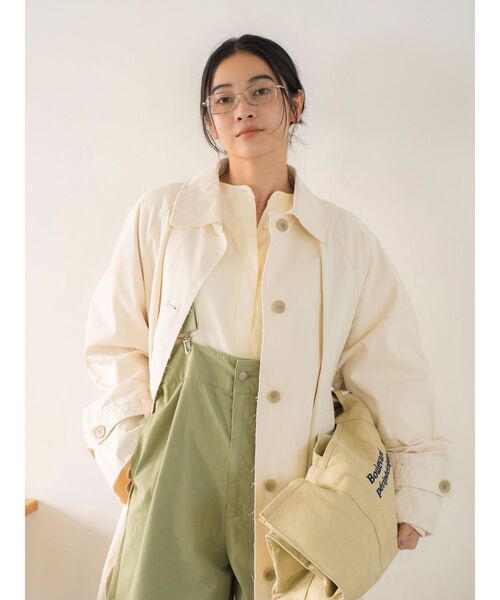 Ungrid(アングリッド)の「ビッグトートバッグ(トートバッグ・レディース・イエロー/ベージュ・FREE)」の10枚目の写真