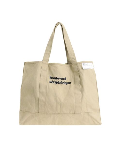 Ungrid(アングリッド)の「ビッグトートバッグ(トートバッグ・レディース・イエロー/ベージュ・FREE)」の3枚目の写真