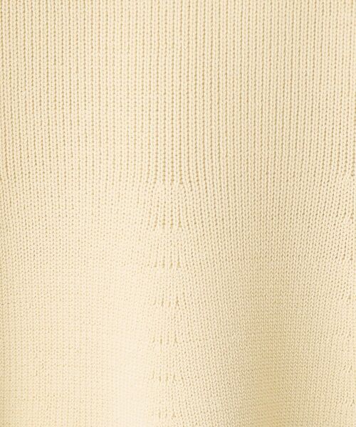 Dessin(デッサン)の「【洗える】ペプラムニット(ニット/セーター・レディース・チャコールグレー/ライトベージュ/ライトグリーン・02)」の15枚目の写真