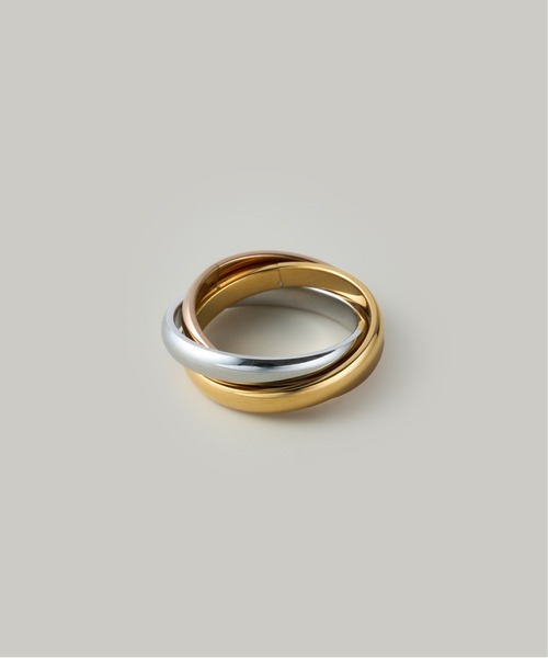 Jolie Toujours(ジョリトゥジュール)の「〈ステンレス〉14号トリニティリング(リング・レディース・マルチ・14号)」の3枚目の写真