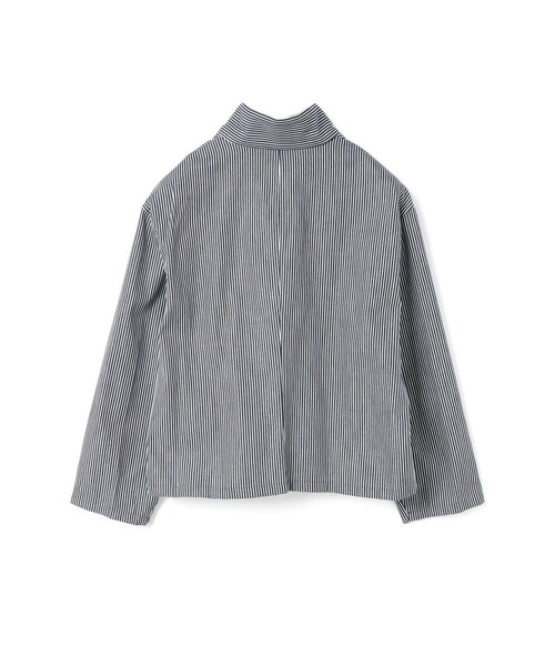 定価¥22,000 mizuiro ind ヒッコリーシャツジャケット MARcourt｜mizuiro ind ヒッコリーシャツジャケット | Rakuten