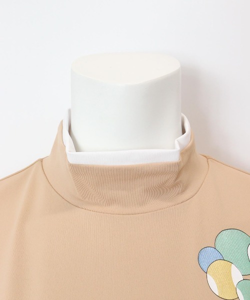 Picone CLUB(ピッコーネクラブ)の「UV速乾プリントプルオーバー(Tシャツ/カットソー・レディース・ベージュ/ネイビー/ピンク/ホワイト・S/M/L)」の10枚目の写真