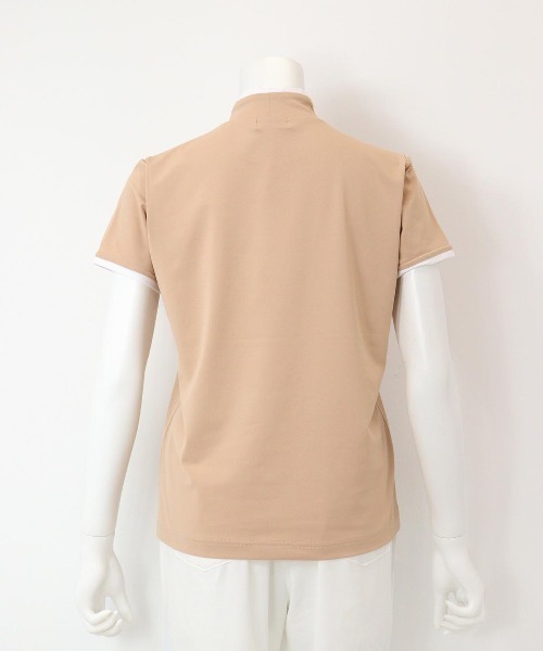 Picone CLUB(ピッコーネクラブ)の「UV速乾プリントプルオーバー(Tシャツ/カットソー・レディース・ベージュ/ネイビー/ピンク/ホワイト・S/M/L)」の9枚目の写真