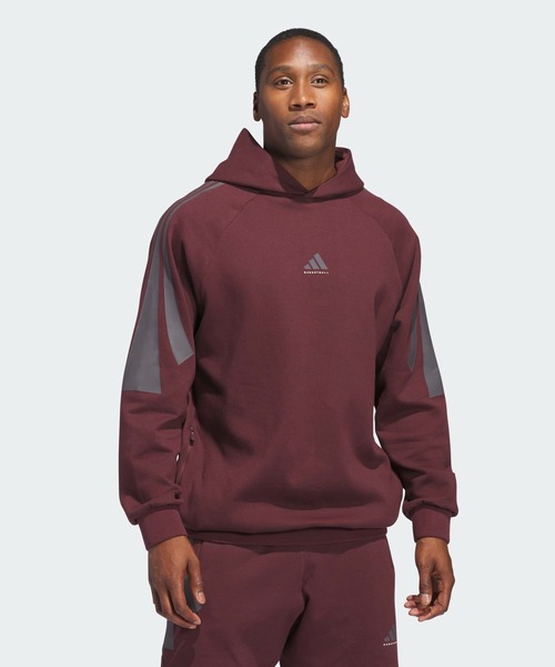 adidas Originals（アディダスオリジナルス）の「アディダス バスケットボール スペーサーパーカー（ジェンダーニュートラル）/ アディダスオリジナルス adidas Originals（パーカー・メンズ・ベージュ/ブラウン系その他・LARGE/MEDIUM/SMALL/X-SMALL/XX-LARGE/3XL/X-LARGE）」の10枚目の写真