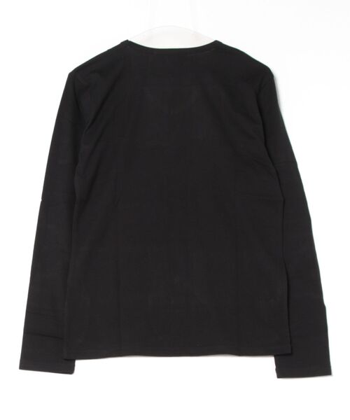 in the attic(インジアティック)の「《in the attic》Vネック/86/LS-T(Tシャツ/カットソー・メンズ・ブラック/ホワイト・X-LARGE/LARGE)」の3枚目の写真