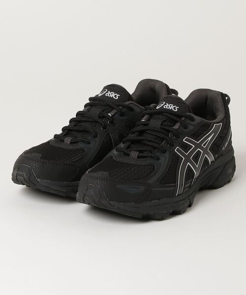 【美品】ASICS アシックスGEL-VENTURE6 23.5cm黒ランニング GEL-VENTURE 6 / ゲルベンチャー 6（スニーカー）｜ASICS（アシックス