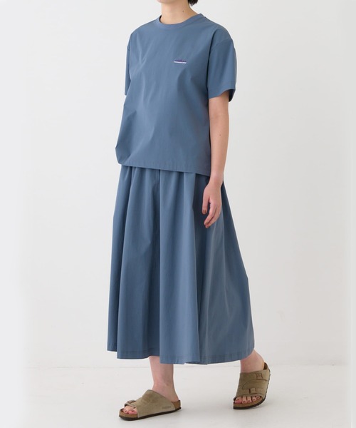 THOUSAND MILE(サウザンドマイル)の「THOUSAND MILE/サウザンドマイル SHORT SLEEVE T-SHIRT & SKIRT SET セットアップ 夏物 夏服(セットアップ・レディース・チャコール/グレー/ブラック・FREE)」の9枚目の写真