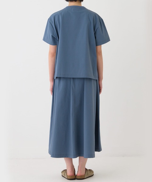 THOUSAND MILE(サウザンドマイル)の「THOUSAND MILE/サウザンドマイル SHORT SLEEVE T-SHIRT & SKIRT SET セットアップ 夏物 夏服(セットアップ・レディース・チャコール/グレー/ブラック・FREE)」の16枚目の写真