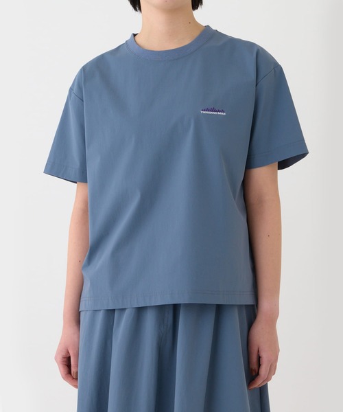 THOUSAND MILE(サウザンドマイル)の「THOUSAND MILE/サウザンドマイル SHORT SLEEVE T-SHIRT & SKIRT SET セットアップ 夏物 夏服(セットアップ・レディース・チャコール/グレー/ブラック・FREE)」の7枚目の写真