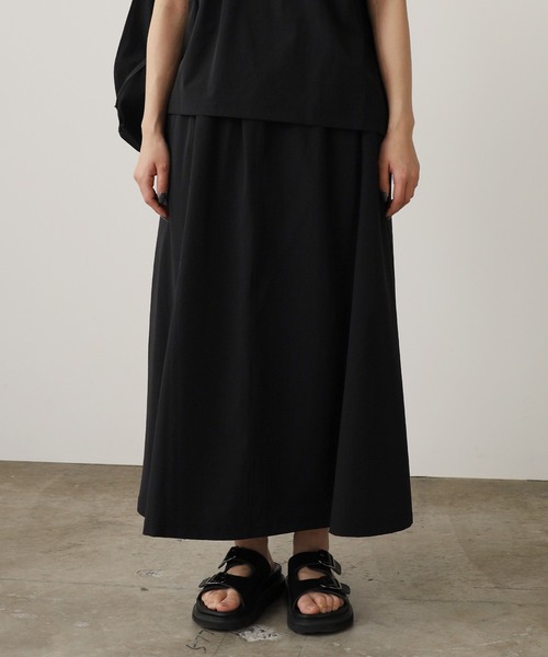 THOUSAND MILE(サウザンドマイル)の「THOUSAND MILE/サウザンドマイル SHORT SLEEVE T-SHIRT & SKIRT SET セットアップ 夏物 夏服(セットアップ・レディース・チャコール/グレー/ブラック・FREE)」の21枚目の写真
