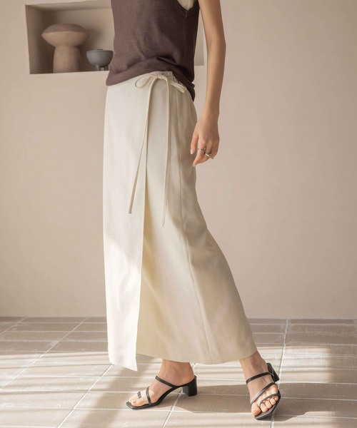 セール】ホップサックラップスカート 242768（スカート）｜LOWRYS FARM