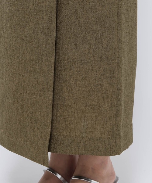 LOWRYS FARM(ローリーズファーム)の「ホップサックラップスカート 242768(スカート・レディース・ブラウン/グリーン/アイボリー/チャコールグレー・FREE)」の11枚目の写真