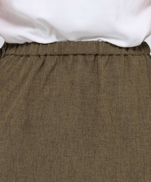 LOWRYS FARM(ローリーズファーム)の「ホップサックラップスカート 242768(スカート・レディース・ブラウン/グリーン/アイボリー/チャコールグレー・FREE)」の9枚目の写真