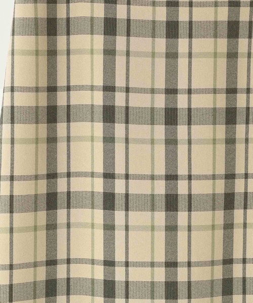 LOWRYS FARM(ローリーズファーム)の「ホップサックラップスカート 242768(スカート・レディース・ブラウン/グリーン/アイボリー/チャコールグレー・FREE)」の5枚目の写真