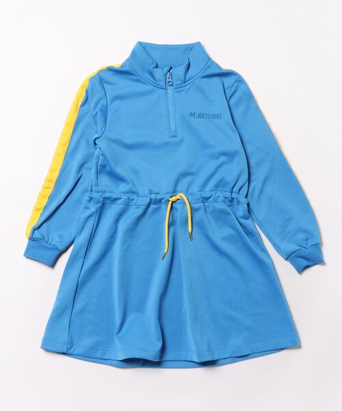 Mini Rodini(ミニロディーニ)の「mini rodini / ジャージワンピース(ワンピース・キッズ・ブルー・104/110/116/122)」の3枚目の写真
