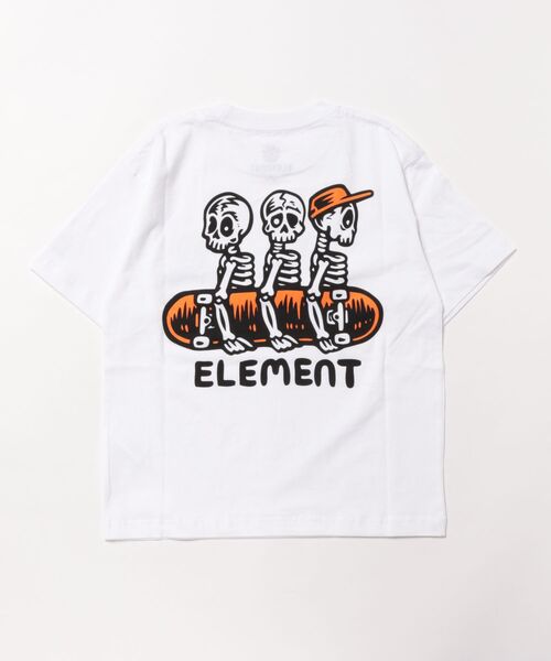 ELEMENT（エレメント）の「ELEMENT/エレメント TIMBER 3 SS YOUTH キッズ Tシャツ BF025-241（Tシャツ/カットソー・キッズ・グリーン×オレンジ/ブラック/ホワイト・140cm/160cm/150cm/130cm）」の22枚目の写真