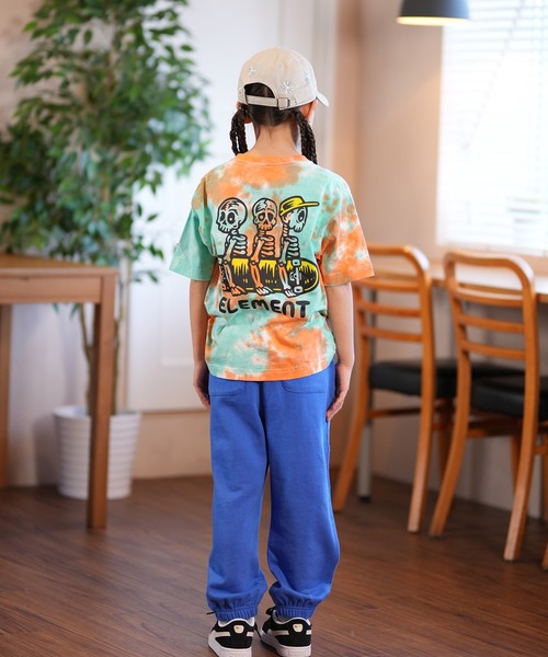 ELEMENT（エレメント）の「ELEMENT/エレメント TIMBER 3 SS YOUTH キッズ Tシャツ BF025-241（Tシャツ/カットソー・キッズ・グリーン×オレンジ/ブラック/ホワイト・140cm/160cm/150cm/130cm）」の19枚目の写真