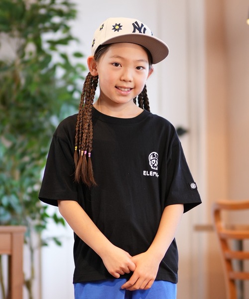 ELEMENT（エレメント）の「ELEMENT/エレメント TIMBER 3 SS YOUTH キッズ Tシャツ BF025-241（Tシャツ/カットソー・キッズ・グリーン×オレンジ/ブラック/ホワイト・140cm/160cm/150cm/130cm）」の10枚目の写真