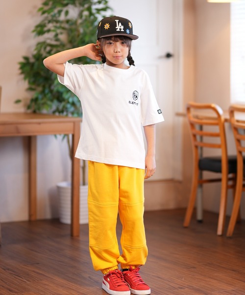 ELEMENT（エレメント）の「ELEMENT/エレメント TIMBER 3 SS YOUTH キッズ Tシャツ BF025-241（Tシャツ/カットソー・キッズ・グリーン×オレンジ/ブラック/ホワイト・140cm/160cm/150cm/130cm）」の7枚目の写真