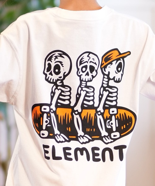 ELEMENT（エレメント）の「ELEMENT/エレメント TIMBER 3 SS YOUTH キッズ Tシャツ BF025-241（Tシャツ/カットソー・キッズ・グリーン×オレンジ/ブラック/ホワイト・140cm/160cm/150cm/130cm）」の8枚目の写真