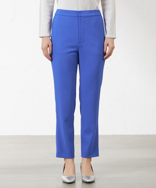 amaca（アマカ）の「【WEB店舗限定】リリーワルツテーパードパンツ（その他パンツ・レディース・イエロー系その他3/ブルー・38/40）」の5枚目の写真