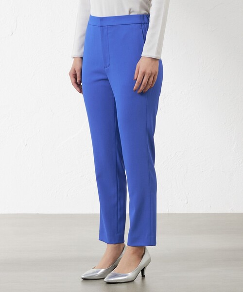 amaca（アマカ）の「【WEB店舗限定】リリーワルツテーパードパンツ（その他パンツ・レディース・イエロー系その他3/ブルー・38/40）」の6枚目の写真