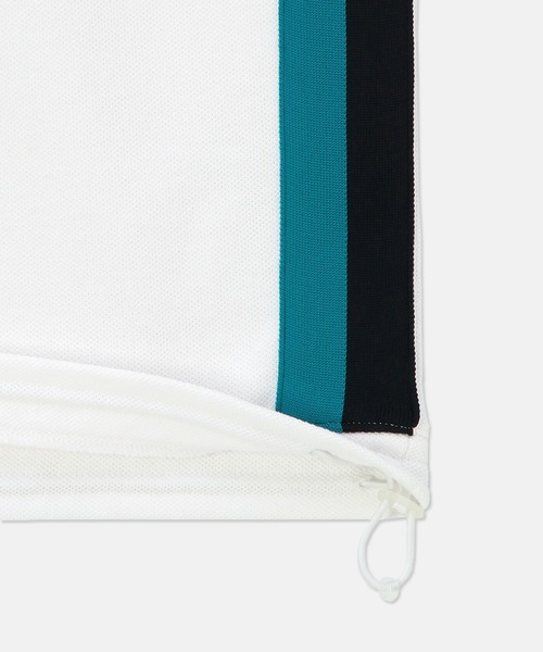 LANVIN en Bleu（ランバンオンブルー）の「【LANVIN en Bleu ESSENTIAL】TRACY / ヘビーピケ 襟ライン ポロシャツ（ポロシャツ・メンズ・ホワイト/ネイビー・SMALL/LARGE/X-LARGE/XX-LARGE/MEDIUM）」の17枚目の写真