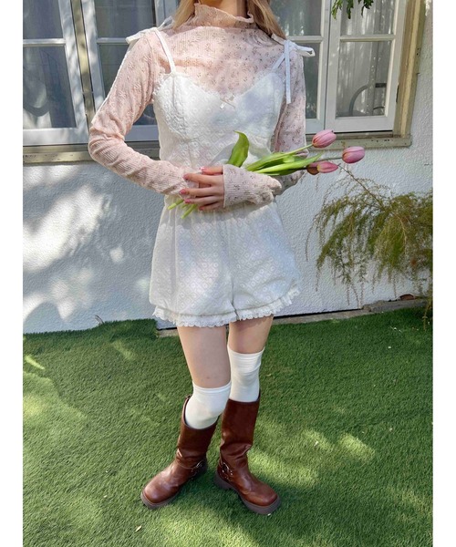 PHILLY（フィリー）の「【PHILLY】レースバルーンショートパンツ（その他パンツ・レディース・ブラック/ホワイト/レッド・FREE）」の16枚目の写真