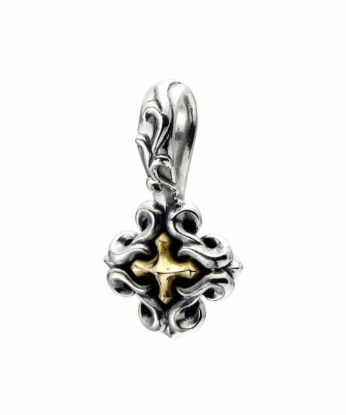 BloodyMary/ブラッディマリー」カームペンダント w/K18クロス