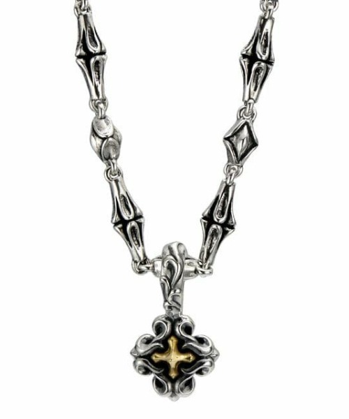 BloodyMary/ブラッディマリー」カームペンダント w/K18クロス