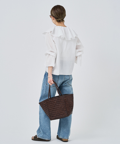 FRAMeWORK（フレームワーク）の「ラッフルブラウス（シャツ/ブラウス  