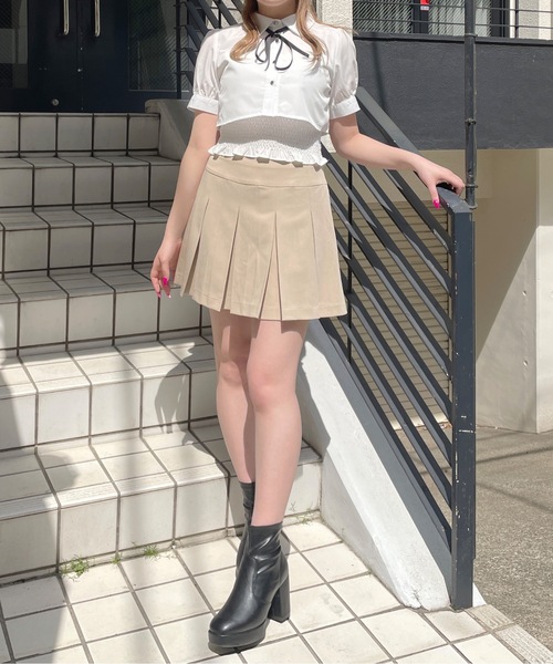 one way（ワンウェイ）の「リボン付きレイヤードブラウス（シャツ/ブラウス・レディース・ブラック系その他/ブルー系その他/ホワイト/ホワイト系その他・FREE）」の11枚目の写真