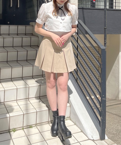 one way（ワンウェイ）の「リボン付きレイヤードブラウス（シャツ/ブラウス・レディース・ブラック系その他/ブルー系その他/ホワイト/ホワイト系その他・FREE）」の12枚目の写真