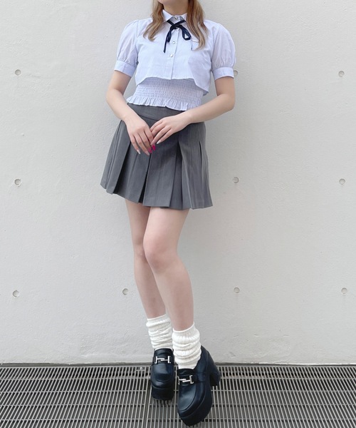 one way（ワンウェイ）の「リボン付きレイヤードブラウス（シャツ/ブラウス・レディース・ブラック系その他/ブルー系その他/ホワイト/ホワイト系その他・FREE）」の20枚目の写真